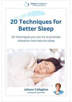 20 Techniques for Better Sleep