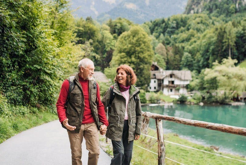 Couple Walking